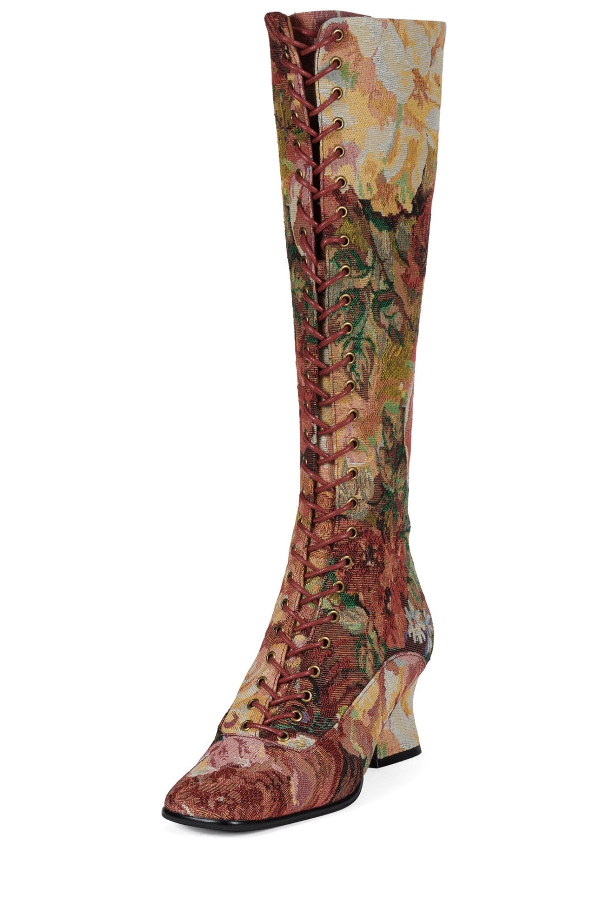 DAMIEN-T Red Multi Tapestry _hover