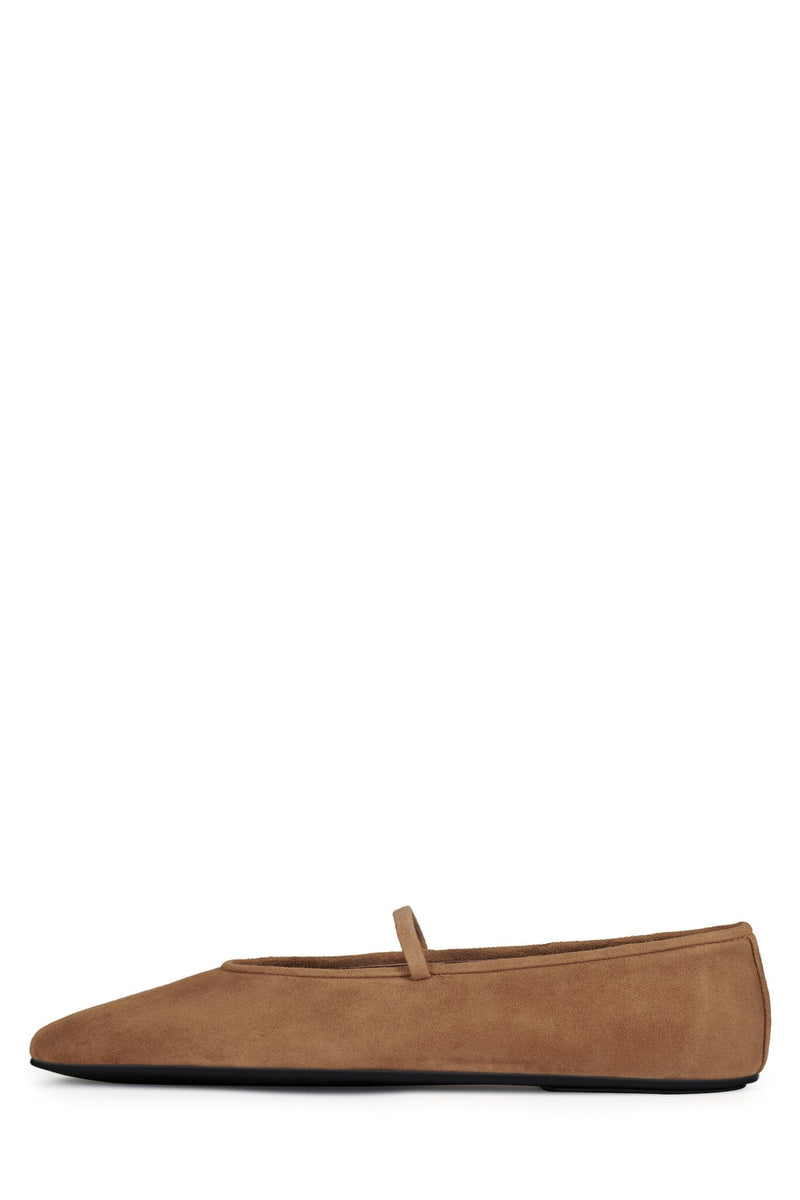 DANCERINA Mary-Jane YYH Camel Suede 6 