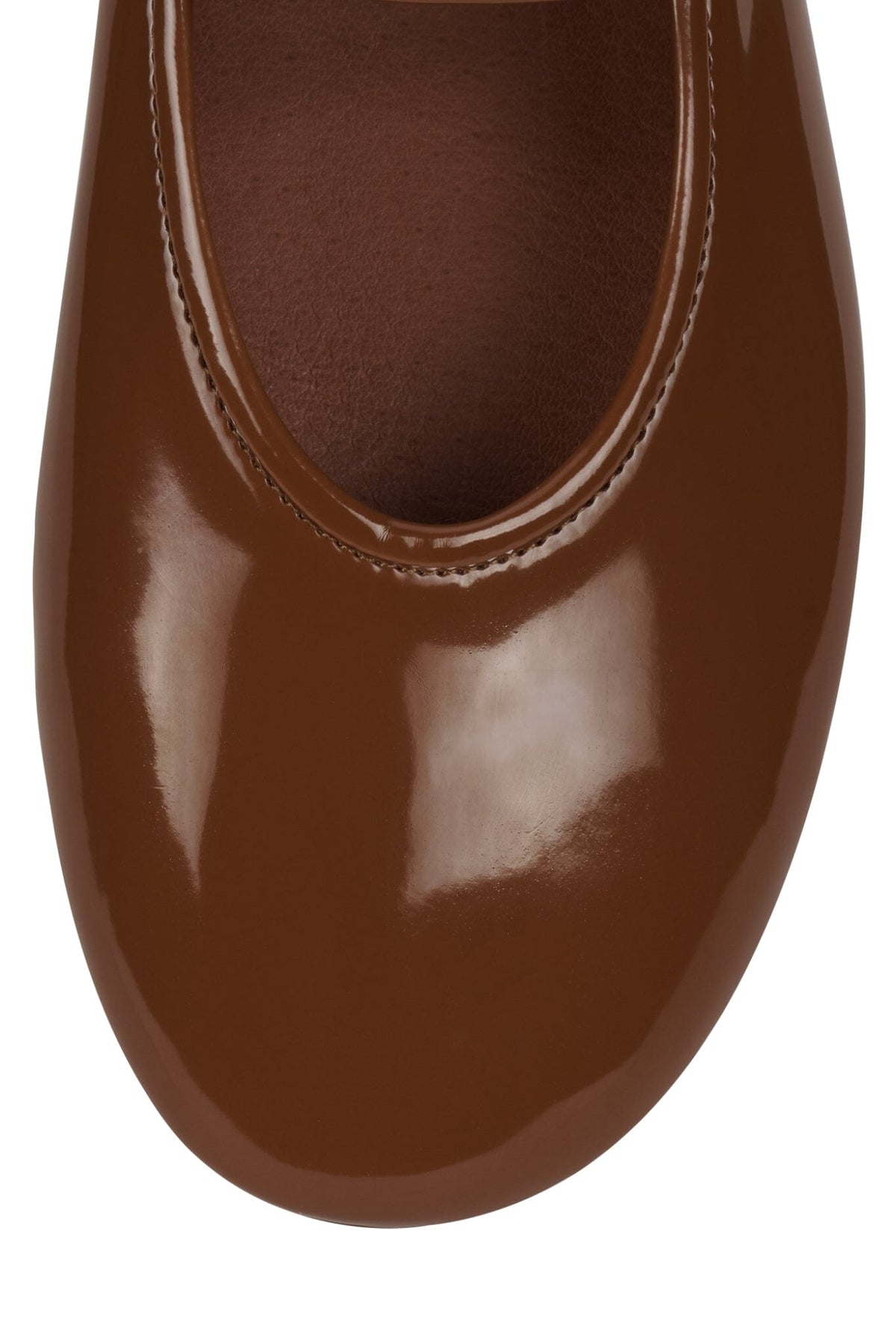 DANCERINA Jeffrey Campbell Flat Caramel Patent
