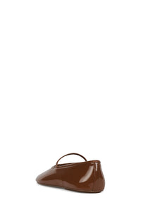 DANCERINA Jeffrey Campbell Flat Caramel Patent