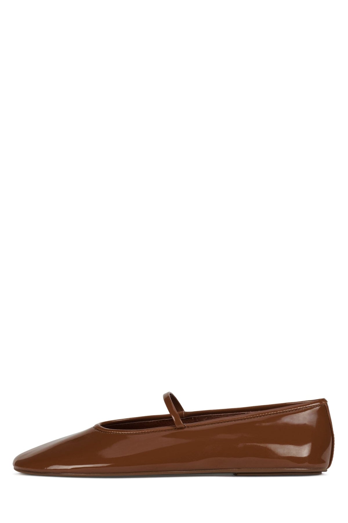 DANCERINA Jeffrey Campbell Flat Caramel Patent