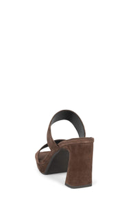 DANITY-NB Jeffrey Campbell Platform Sandal Espresso Suede