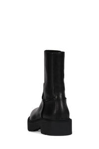 DANNI Jeffrey Campbell Block Heel Ankle Boot Black