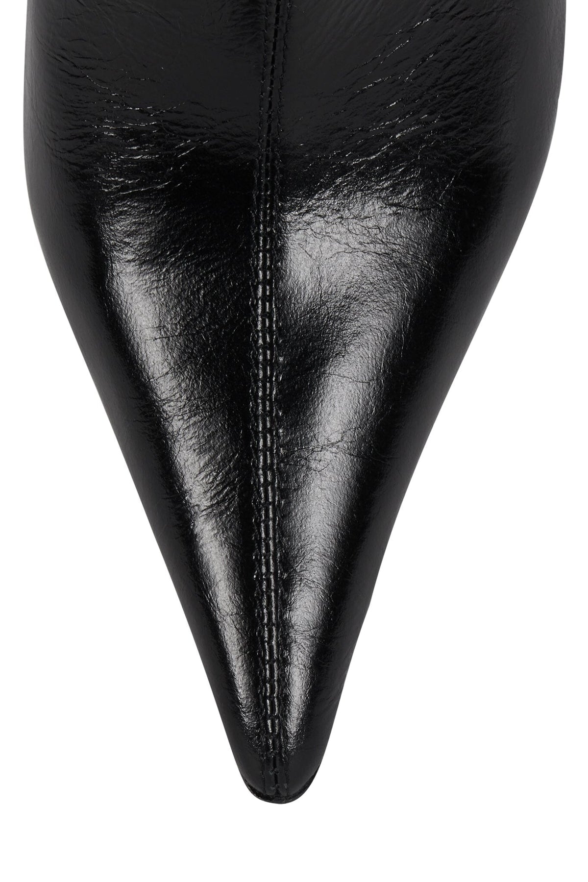 DARING-2 Jeffrey Campbell Ankle Bootie Black Crinkle