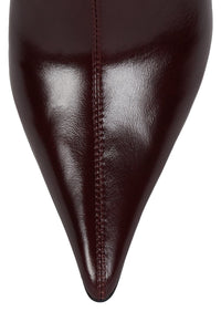 DARING-2 Jeffrey Campbell Ankle Boot Wine Wax