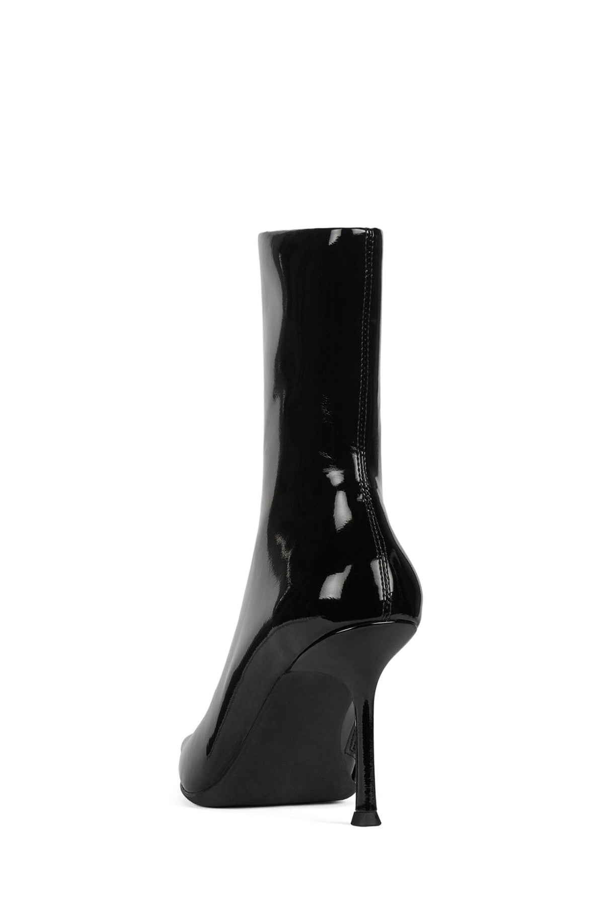 DARING-2 Jeffrey Campbell Ankle Boot Black Crinkle Patent