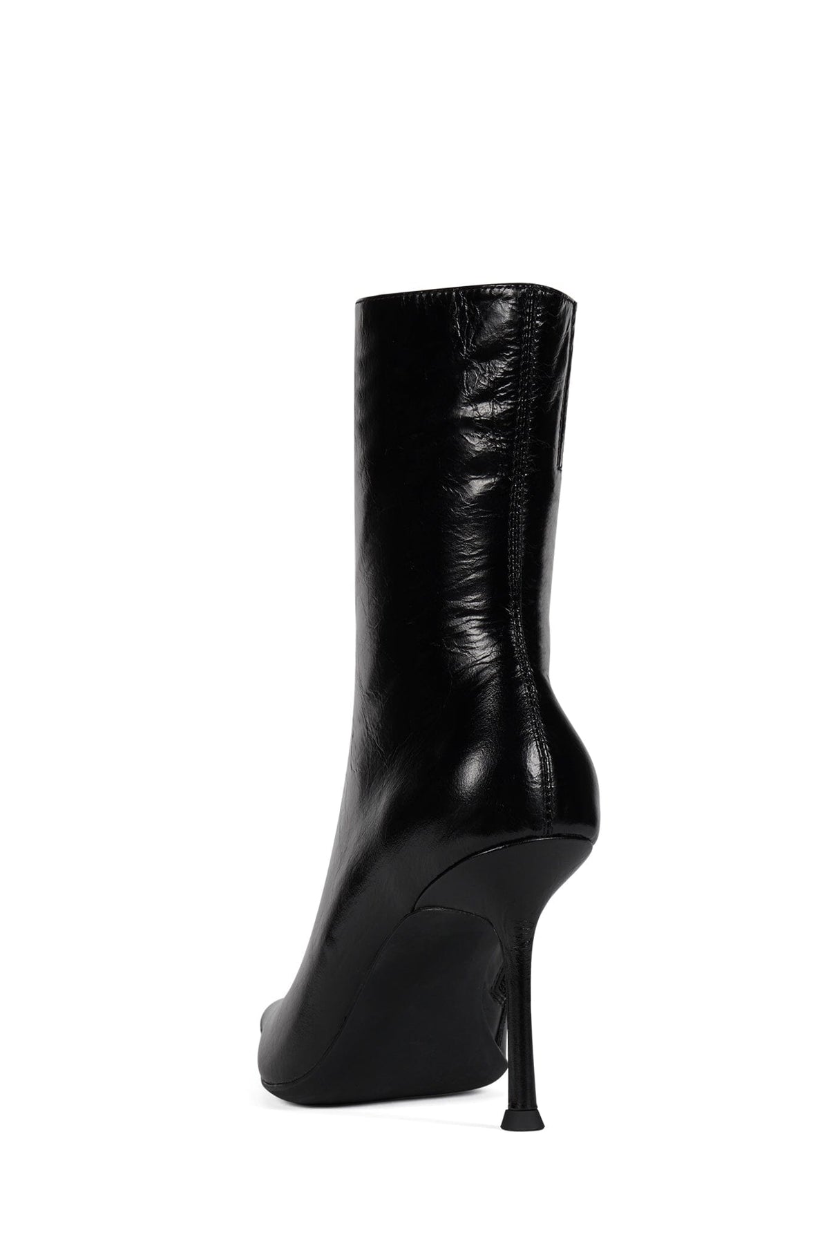 DARING-2 Jeffrey Campbell Ankle Bootie Black Crinkle