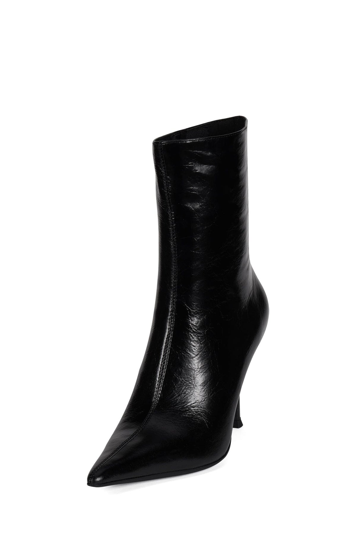 DARING-2 Jeffrey Campbell Ankle Bootie Black Crinkle
_hover