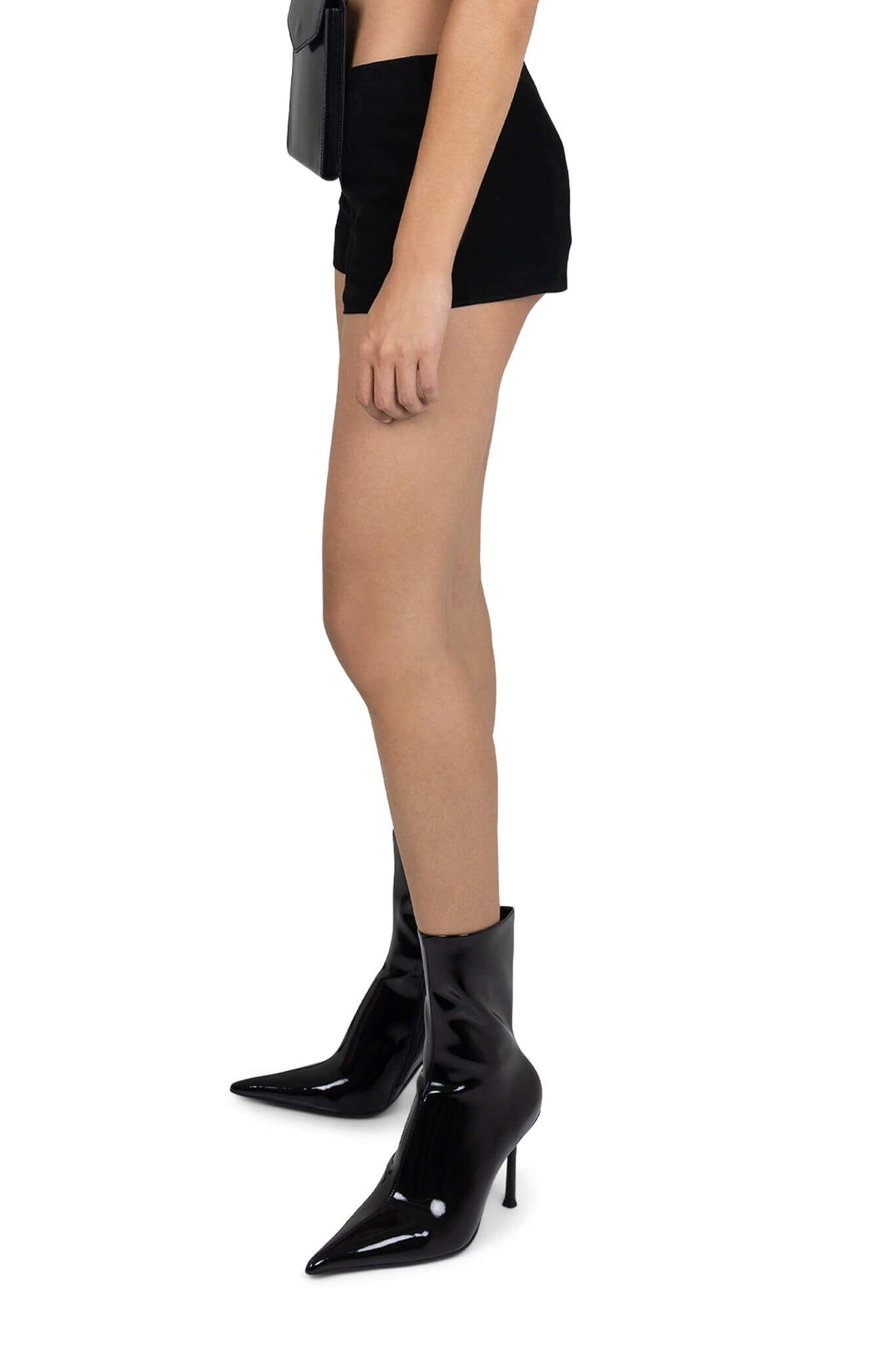 DARING-2 Jeffrey Campbell Ankle Boot Black Patent