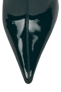 DARING-2 Jeffrey Campbell Ankle Boot Dark Teal Patent