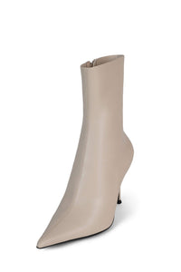 DARING-2 Jeffrey Campbell Booties Beige