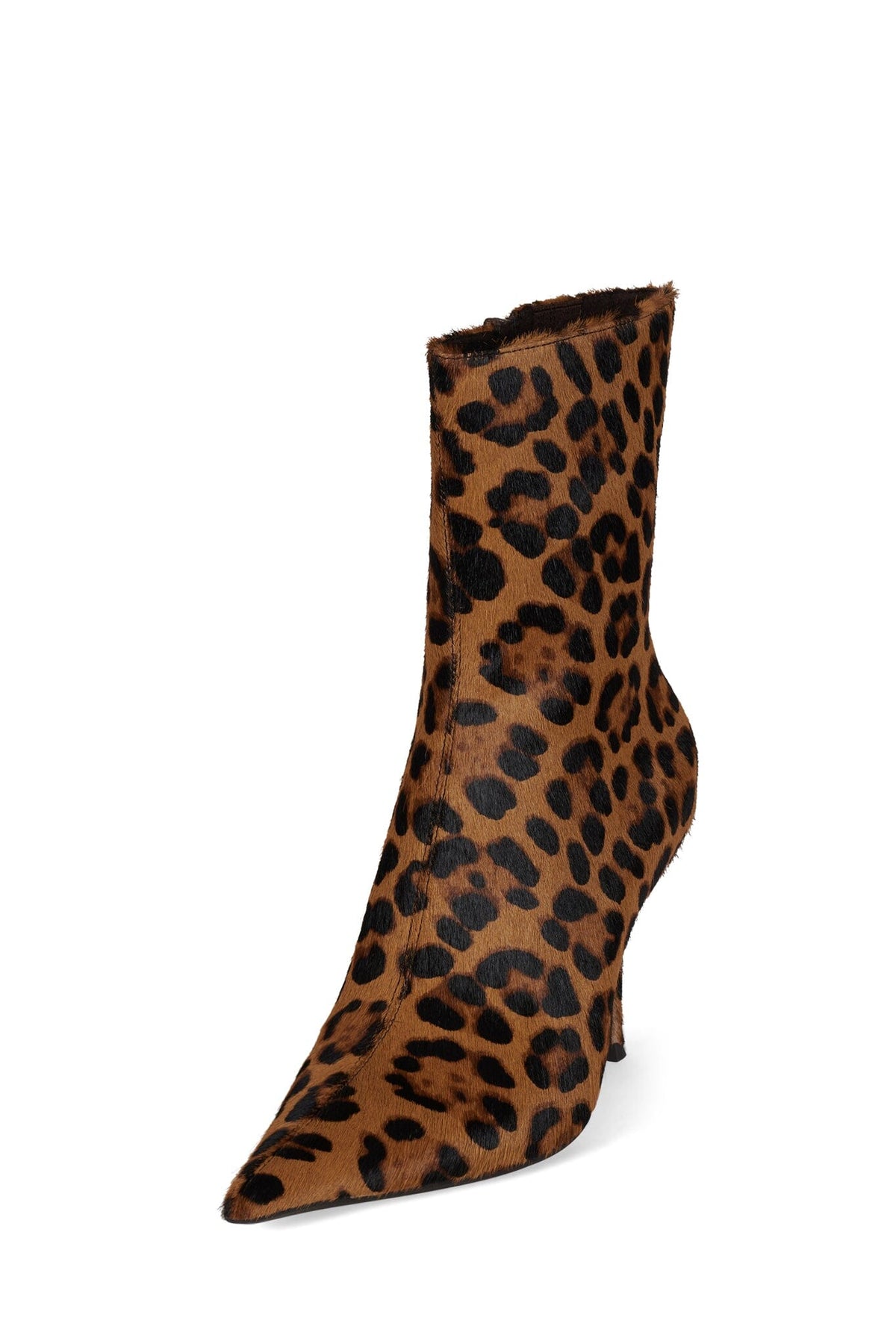 DARING-F Jeffrey Campbell Ankle Bootie Tan Brown Cheetah
_hover