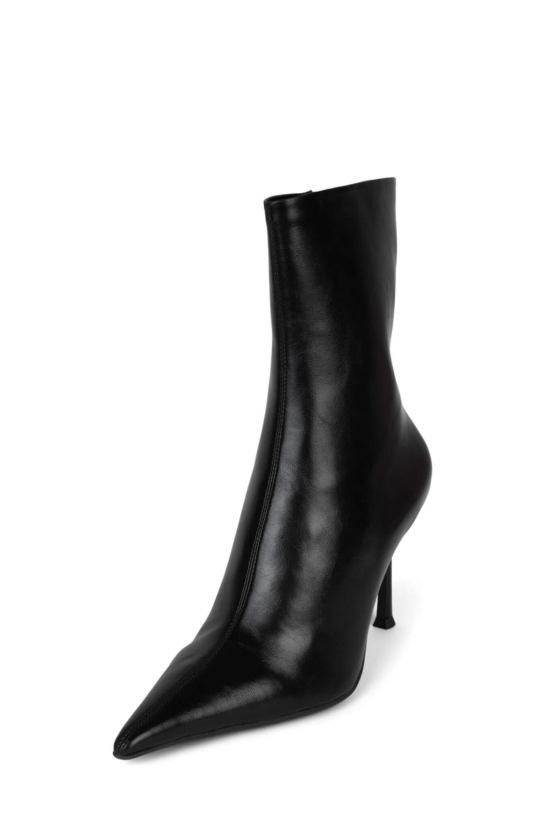 Manu Atelier – Pointy Toe Ankle Boots Black High Gloss