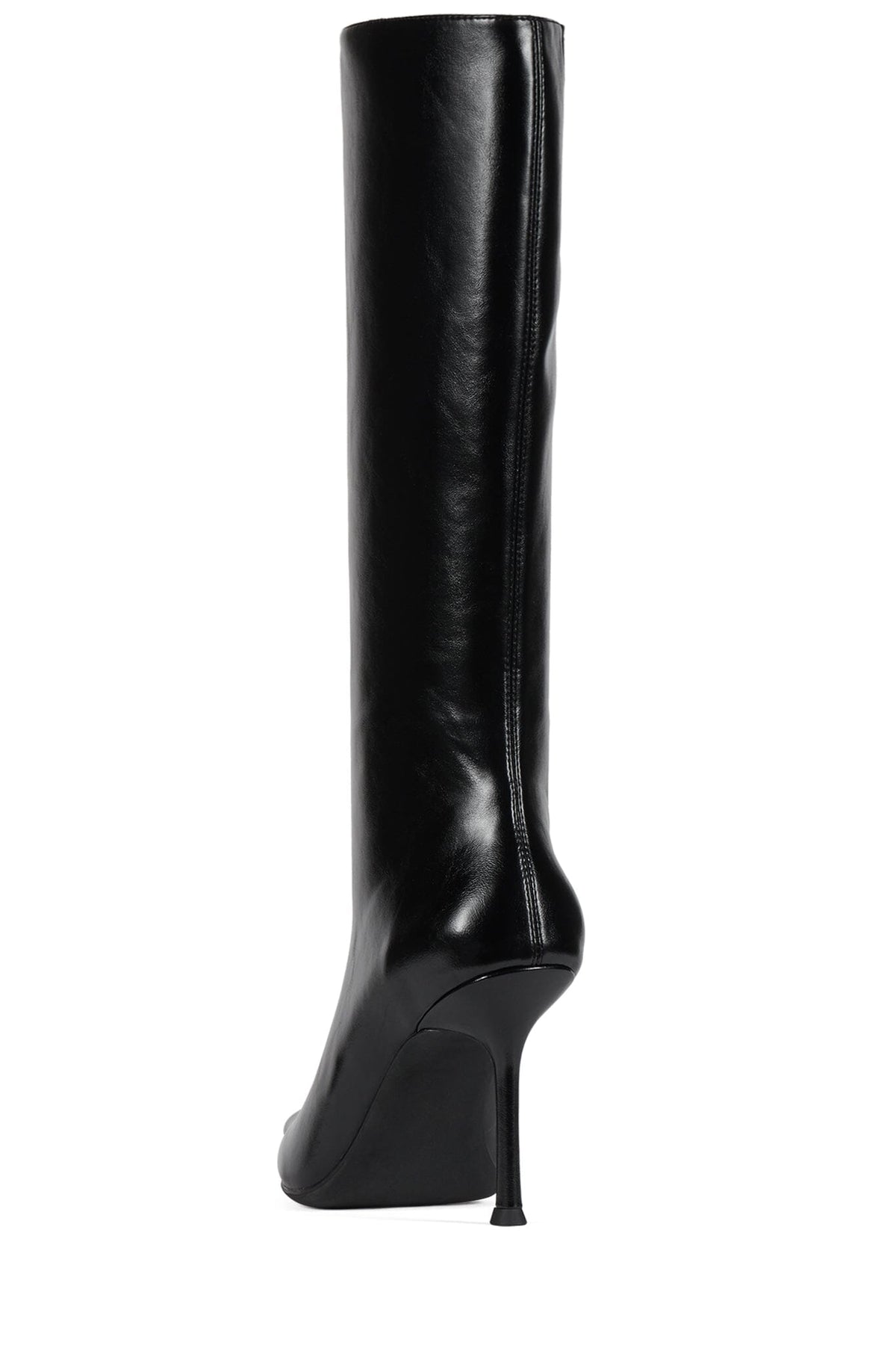 DARLING-3 Jeffrey Campbell Knee-High Stiletto Boot Black