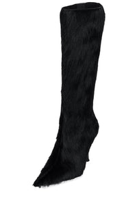 DARLING-3F Jeffrey Campbell Stiletto Boot Black Long Hair
_hover