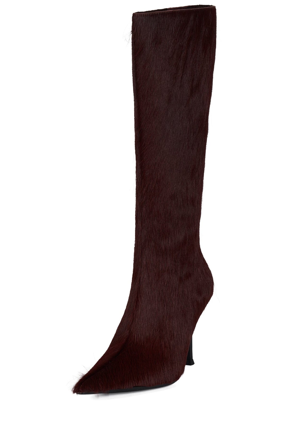 DARLING-3F Jeffrey Campbell Stiletto Boot Wine Long Hair
_hover