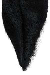 DARLING-3F Jeffrey Campbell Stiletto Boot Black Long Hair