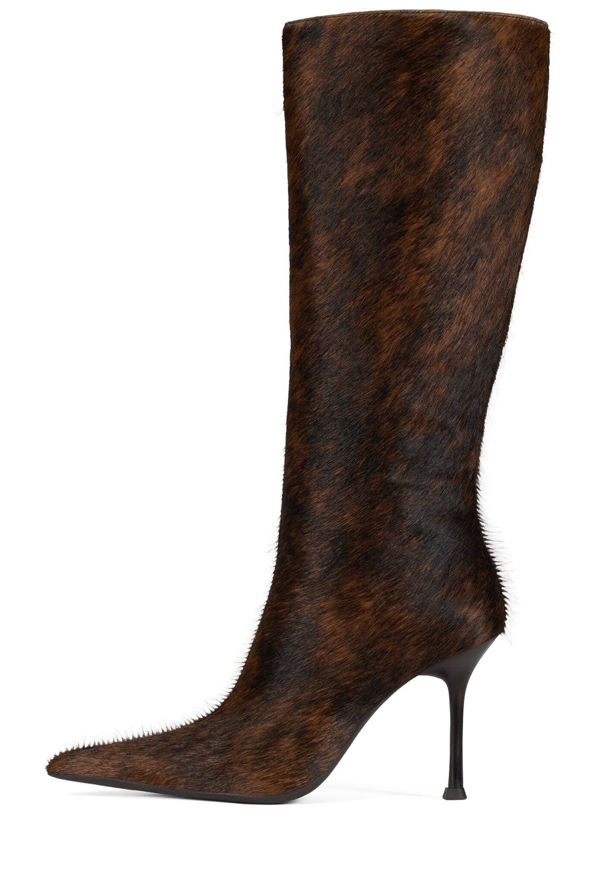 DARLING-3F Jeffrey Campbell Stiletto Boot Black Brown