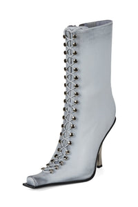 DAUNTLESS Heeled Boot White Ruboff _hover