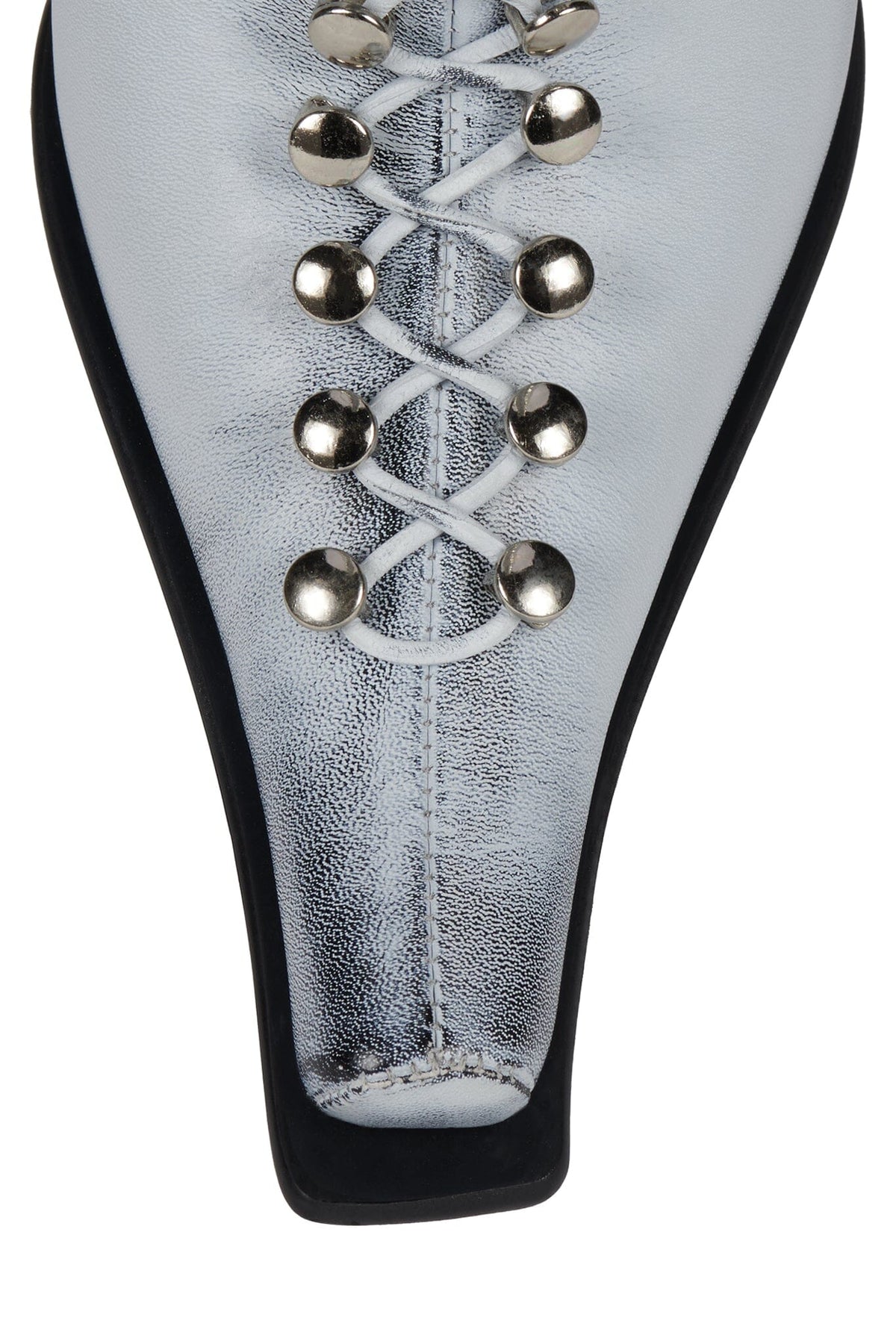 DAUNTLESS Heeled Boot White Ruboff