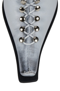 DAUNTLESS Heeled Boot White Ruboff