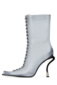 DAUNTLESS Heeled Boot White Ruboff