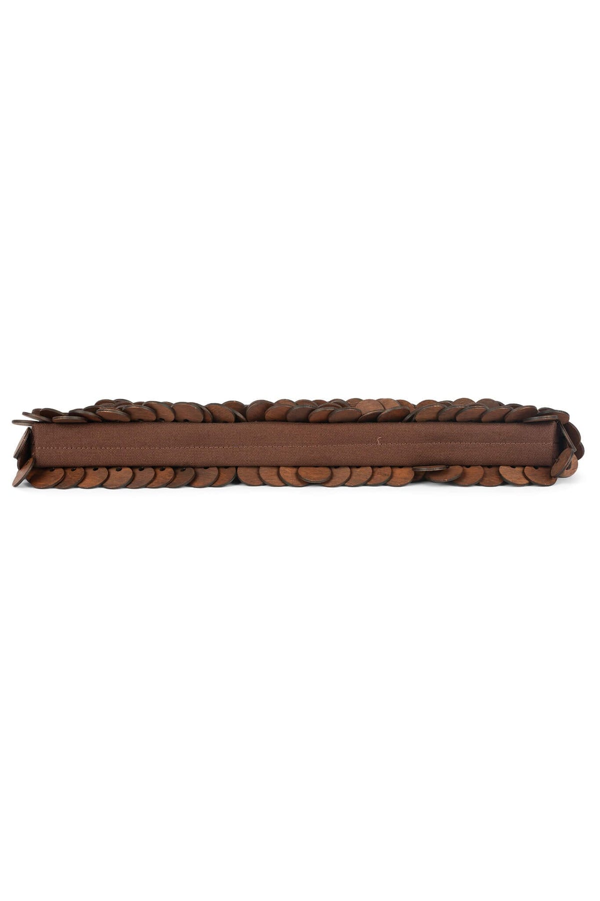 DE-MADERA Jeffrey Campbell Clutch Light Brown Combo