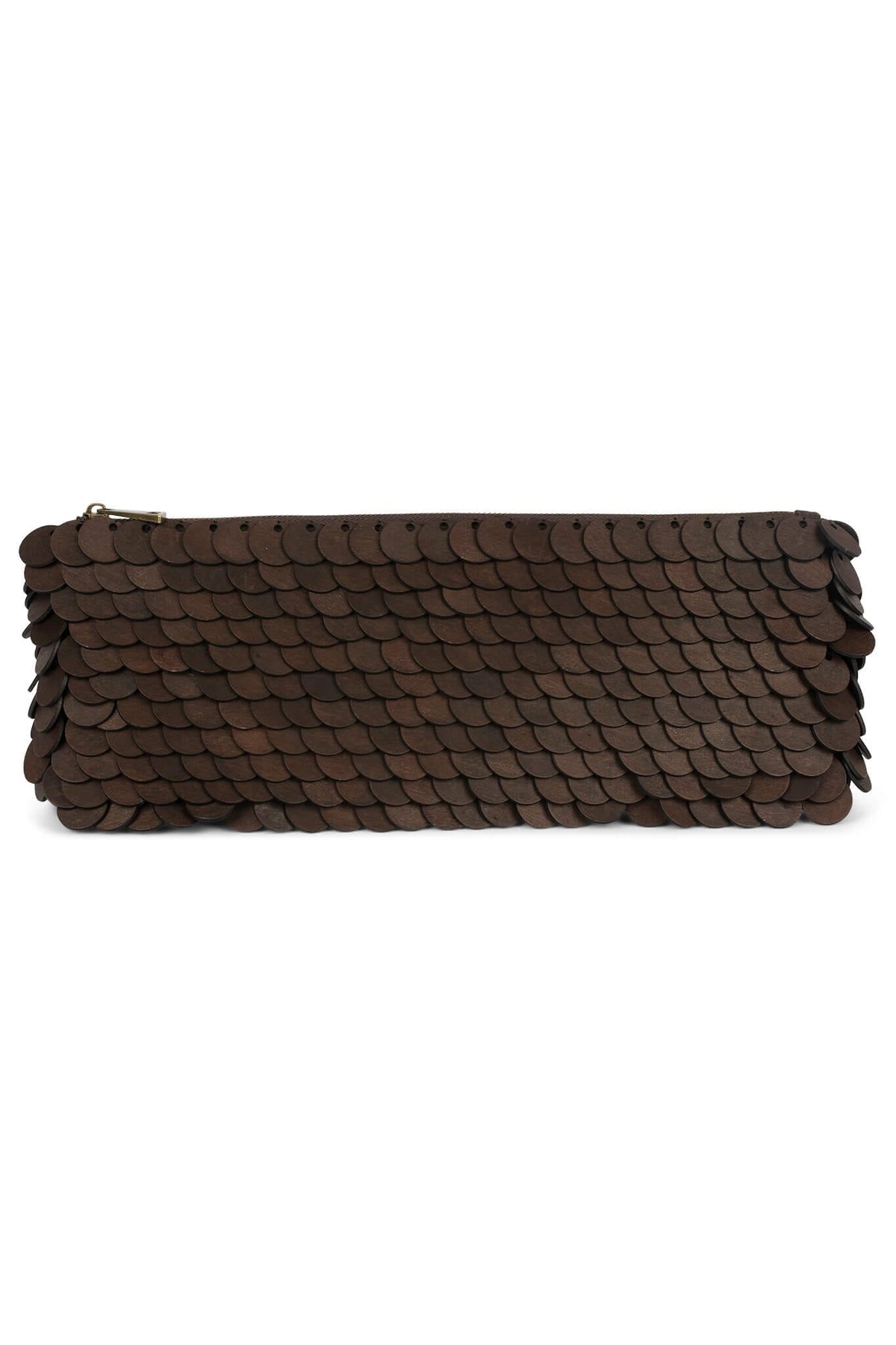 DE-MADERA Jeffrey Campbell Clutch Brown Combo