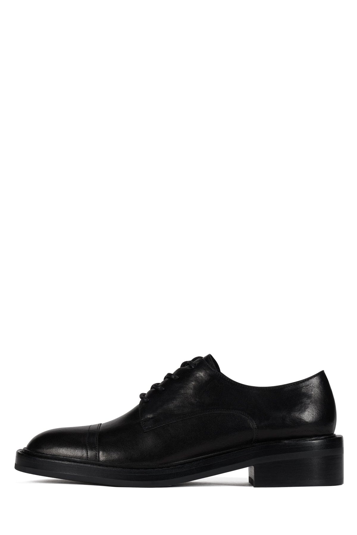 DESK-JOB Jeffrey Campbell Heeled Oxford Black