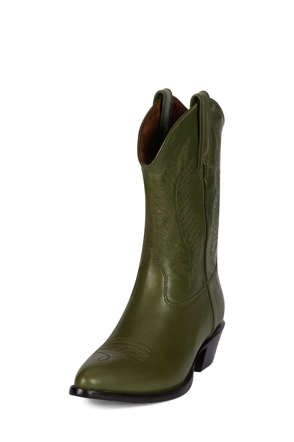 DIEGUITO Jeffrey Campbell Western Boot Olive
_hover