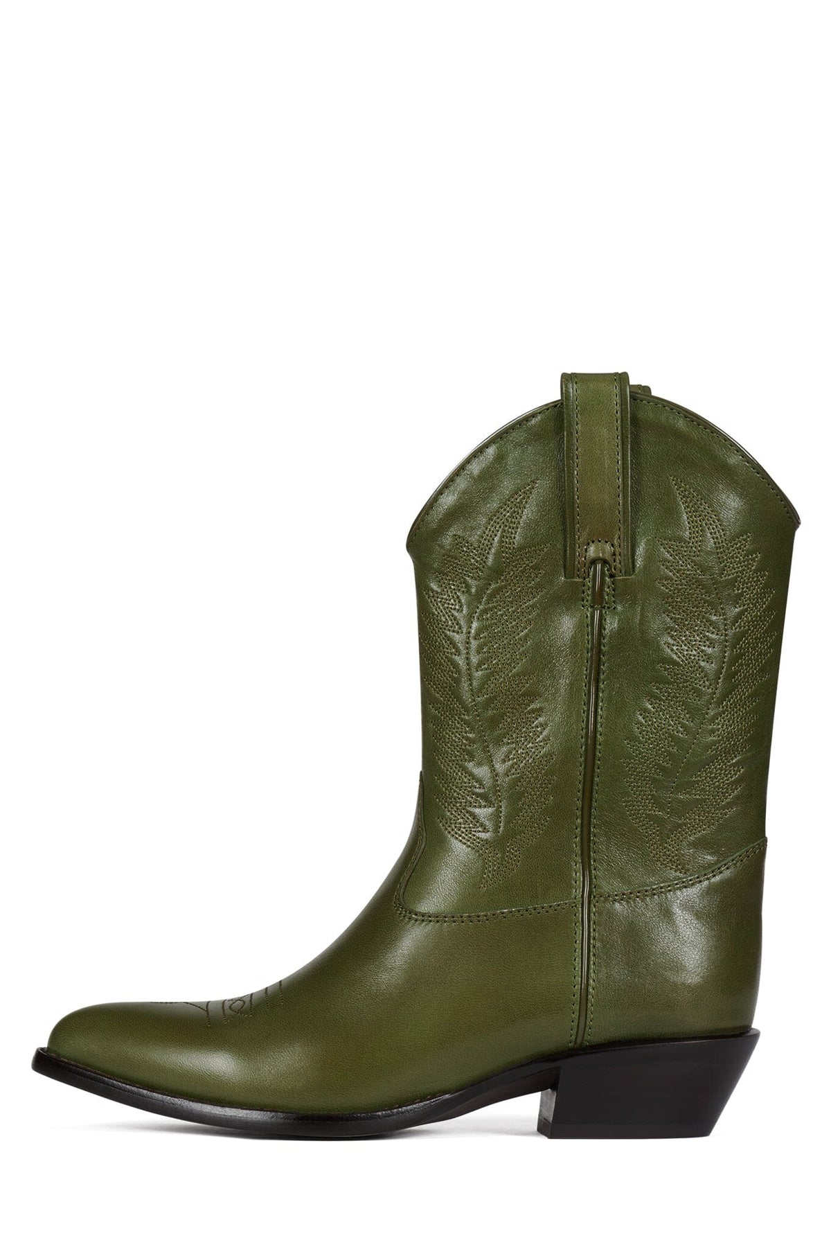 DIEGUITO Jeffrey Campbell Western Boot Olive