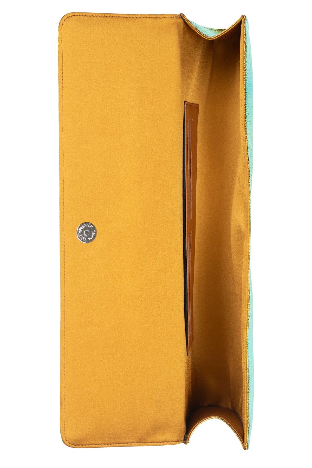 DISCO-C Clutch Orange Metallic Lizard 