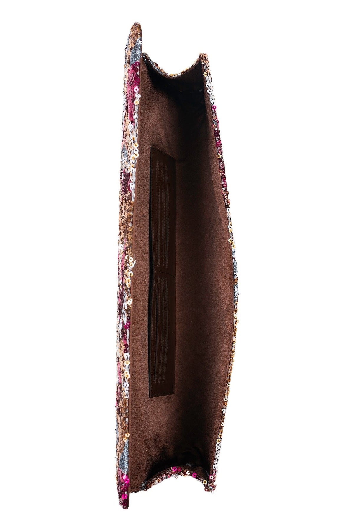 DISCO-SEQ Jeffrey Campbell Clutch Brown Multi