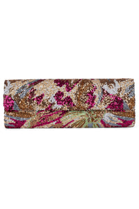 DISCO-SEQ Jeffrey Campbell Clutch Brown Multi