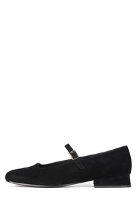 DOLLFACE Black Suede
