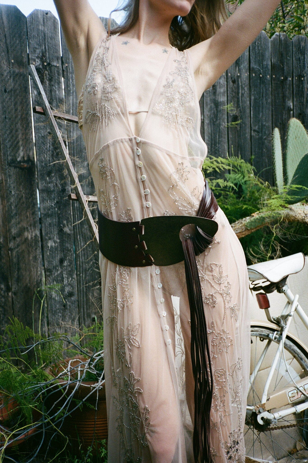 DONTDARE Jeffrey Campbell Leather Belt