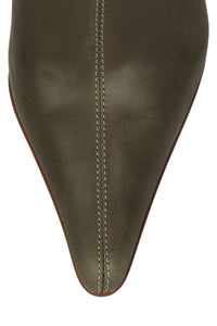 DOTTY Jeffrey Campbell Heeled Boot Olive 