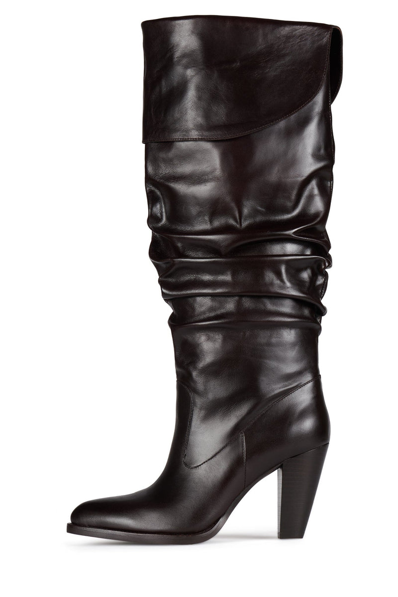 DOUBLOON Knee-High Boot YYH Brown 6 