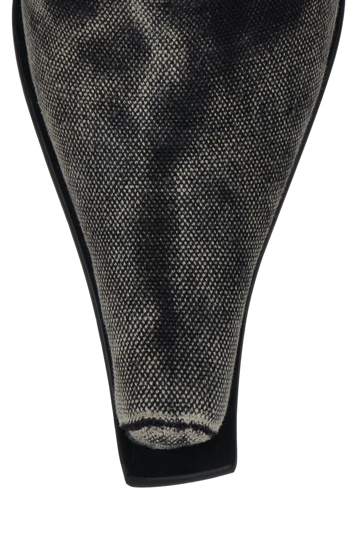 DULCIMER-S Knee-High Boot Black Denim