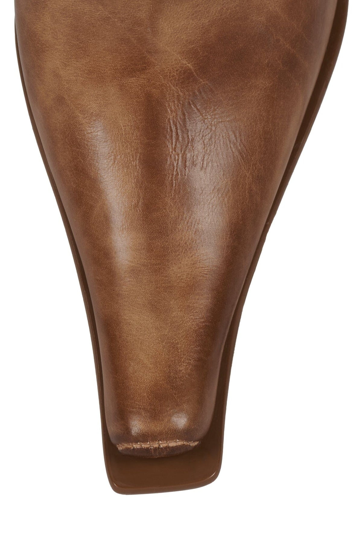 DULCIMER Jeffrey Campbell Heeled Boot Light Tan Ruboff Pewter