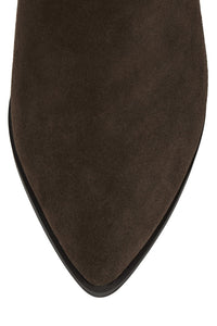 DUNCANN-2 Jeffrey Campbell Ankle Boot Coffee Suede