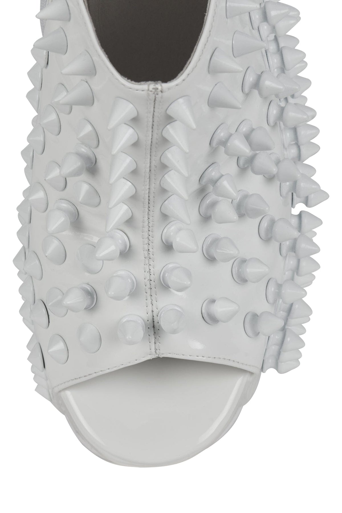 DUSK-SPIKE Jeffrey Campbell Platform White Patent White