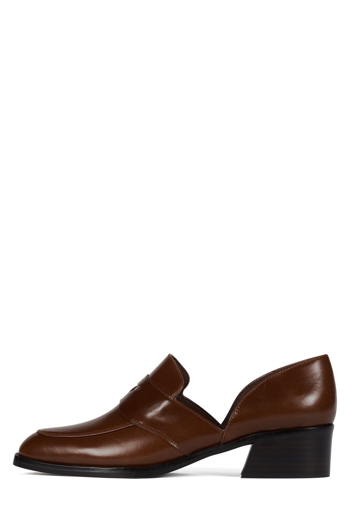 EMPIRICAL Jeffrey Campbell Heeled Loafer Tan