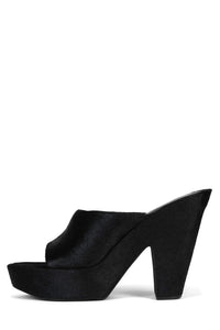 ENRICHED-F Platform Sandal YYH Black 6 