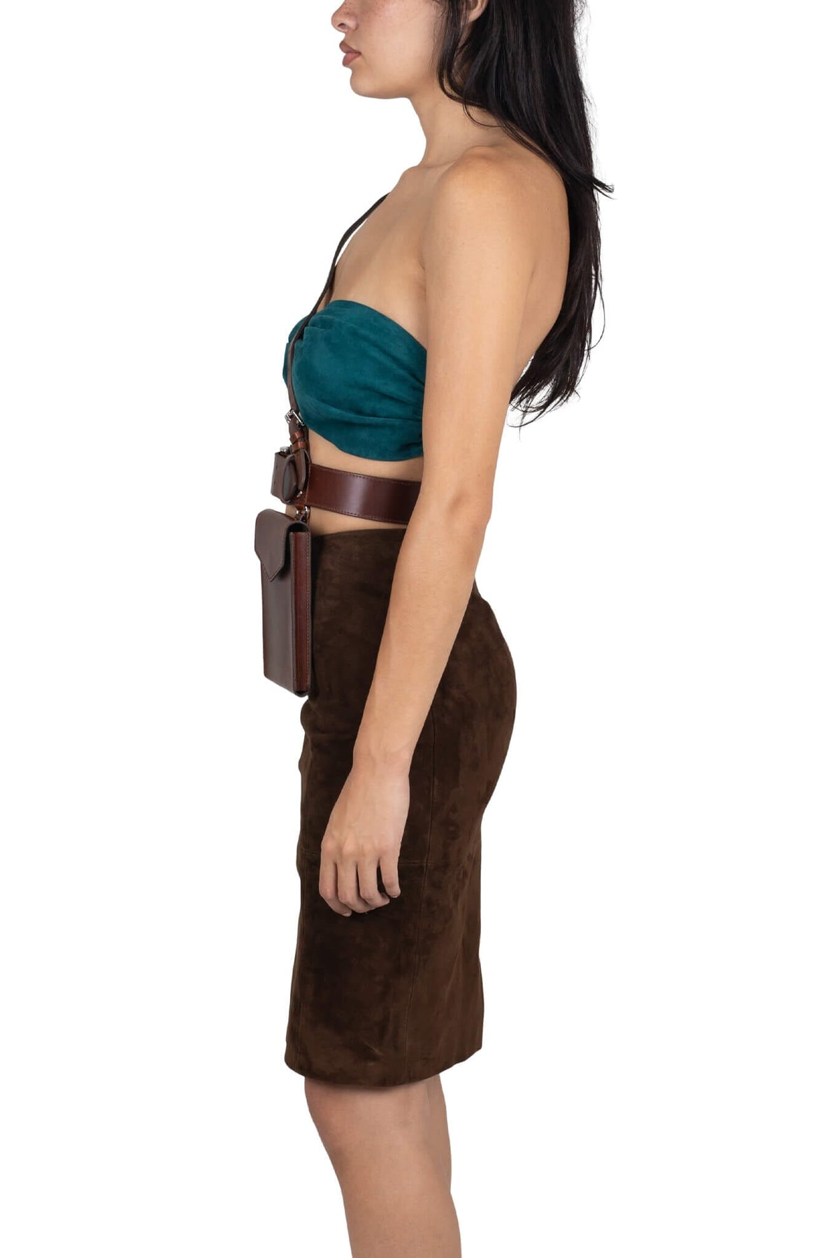 EQUIPT Jeffrey Campbell Harness Belt Brown 5