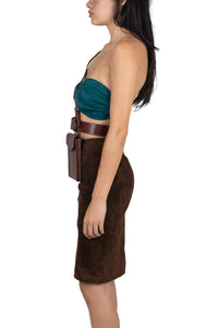 EQUIPT Jeffrey Campbell Harness Belt Brown 5