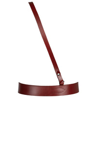 EQUIPT Jeffrey Campbell Harness Belt Wine 6