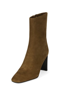 ESSENTIAL Heeled Ankle Boot Camel Suede _hover