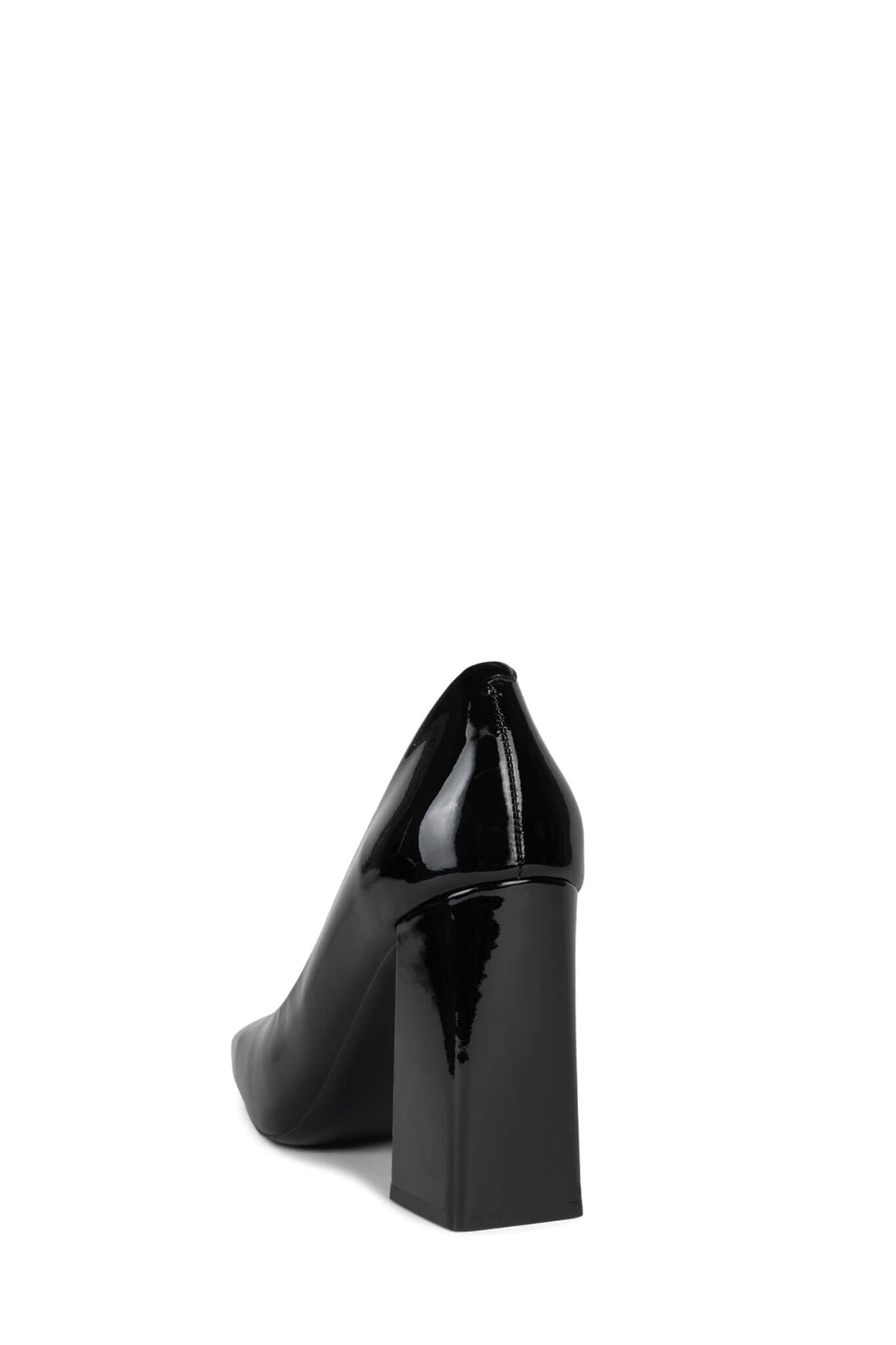 ETHICAL Jeffrey Campbell Heeled Pump Black Patent