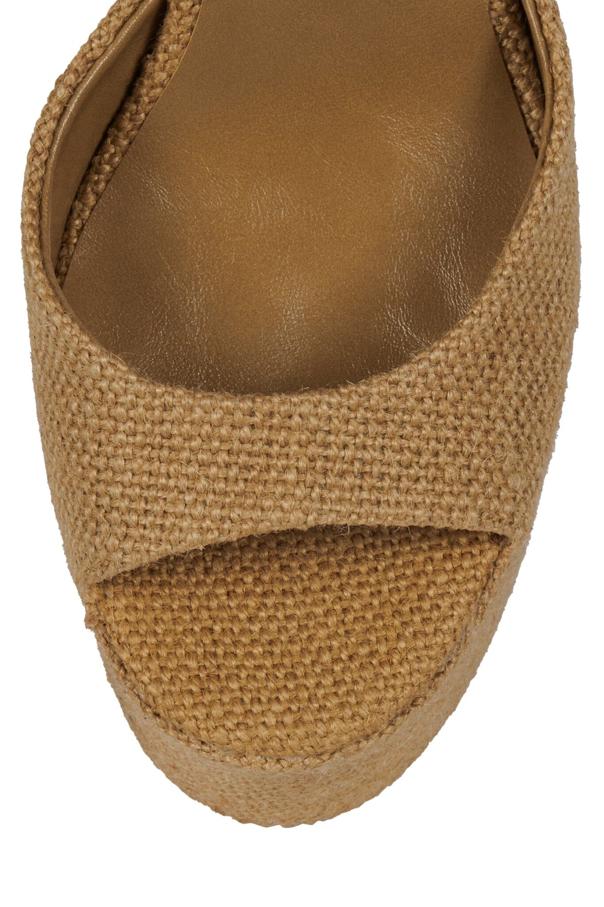 EVER-LAST Jeffrey Campbell Platform Sandal Tan Jute